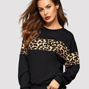 Leopard Print Sweatshirt